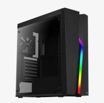 AEROCOOL skriňa Bolt, Mid tower, 1x USB 3.0, 2x USB 2.0, 2x audio, bez zdroja