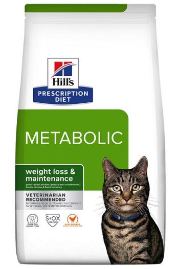 HILLS PD Feline Metabolic Dry granule pre mačky 1,5kg