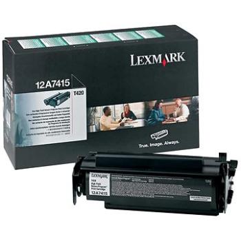 LEXMARK 12A7415 čierny