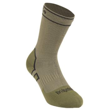 Ponožky Bridgedale Storm Sock MW Boot khaki/115 6,5-9