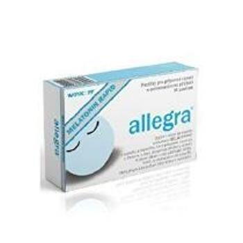 Allegra MELATONIN Rapid 30pastilek 3 + 1 zadarmo