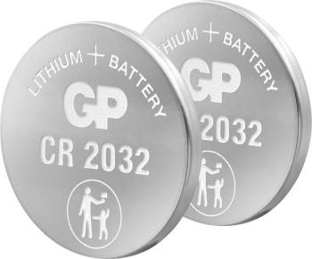 GP Batteries GPCR2032 gombíková batéria  CR 2032 lítiová  3 V 2 ks