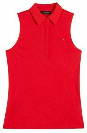 J.Lindeberg Dena Sleeveless Golf Top Fiery Red L