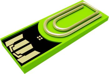 Xlyne Clip/Me USB flash disk 8 GB zelená Clip/Me USB 2.0