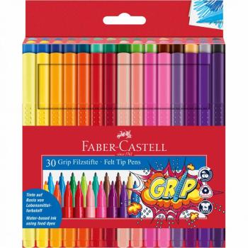 FABER-CASTELL POPISOVACE GRIP 30 FAREBNE