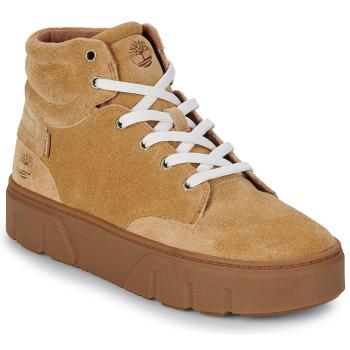 Timberland  LAUREL COURT HIGH TOP LACE UP  Členkové tenisky Hnedá