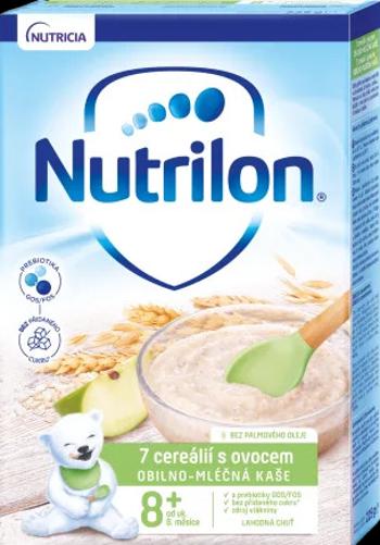 NUTRILON obilno mliečna kaša 7 cereálií s ovocím 225 g