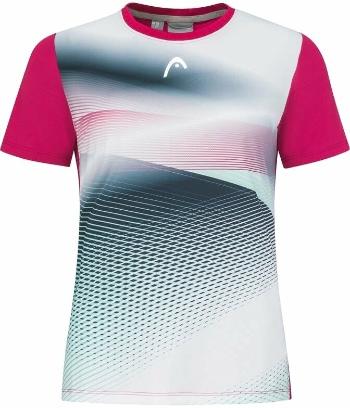 Head Performance T-Shirt Women Mullberry/Print Perf XS