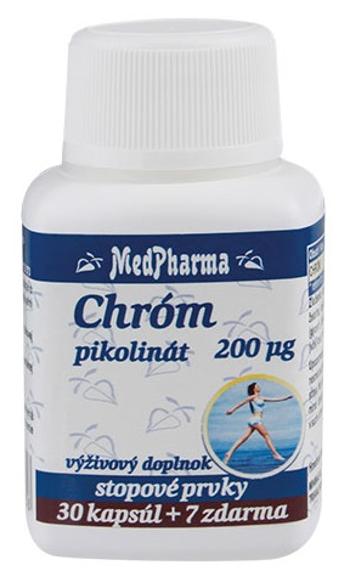 MedPharma Chróm pikolinát 200 mcg 37 kapsúl