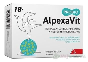 Alpexavit Probio 18+ 30 kapsúl