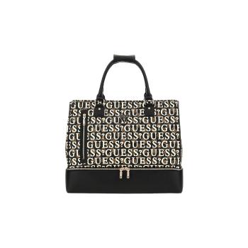 Guess  STARK ZIP BOTTOM SHOPPER TOTE  Veľká nákupná taška/Nákupná taška Hnedá