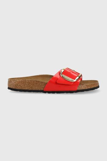 Šľapky Birkenstock Madrid Big Buckle dámske, červená farba, Madrid BB