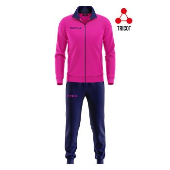 TUTA TORINO TRIACETATO FUXIA/BLU Tg. 5XS