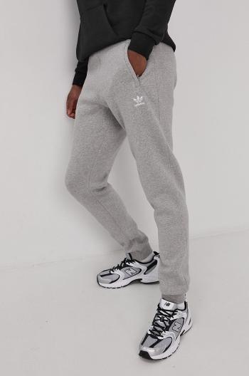 Nohavice adidas Originals H34659 pánske, šedá farba, jednofarebné