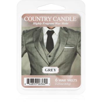 Country Candle Grey vosk do aromalampy 64 g