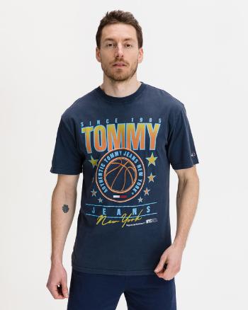 Tommy Jeans Basketball Graphic Tričko Modrá