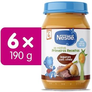 NESTLÉ Teľacie mäso so zeleninou 6× 190 g (7613038920535)