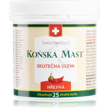 Herbamedicus Koňská masť Teplá masť s hrejivým účinkom 250 ml