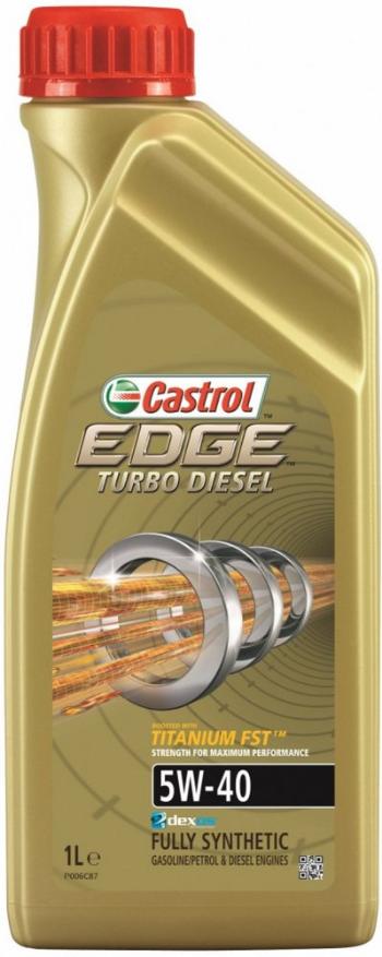 CASTROL EDGE TITANIUM FST TURBO DIESEL 5W-40 1L 1535B3