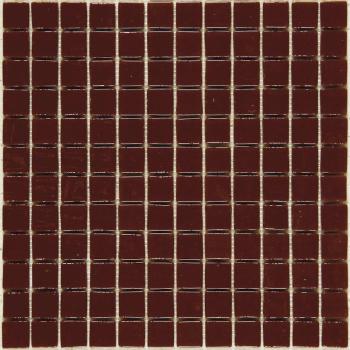 Sklenená mozaika Mosavit Monocolores marron 30x30 cm lesk MC801
