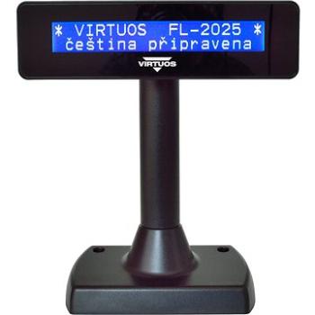 Virtuos LCD FL-2025MB 2× 20 čierny (EJG0006)