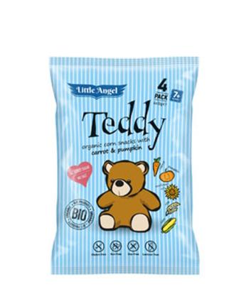 Chrumky Teddy - mrkva & tekvica Bio LITTLE ANGEL 30 g