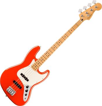 Fender Player II Series Jazz Bass MN Coral Red Elektrická basgitara