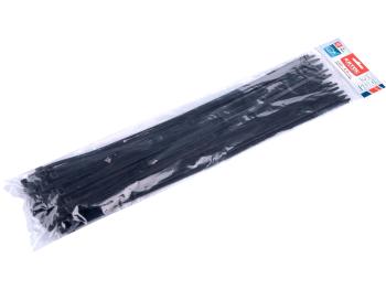 Pásky stahovací na kabely černé, 600x8,8mm, 50ks, nylon PA66