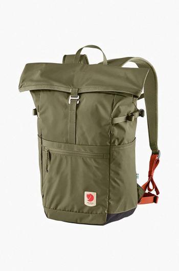 Ruksak Fjallraven High Coast Foldsack 24 F23222 620 zelená farba, veľký, jednofarebný