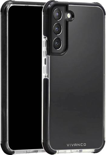 Vivanco Rock Solid zadný kryt na mobil Samsung Galaxy S22 čierna, priehľadná