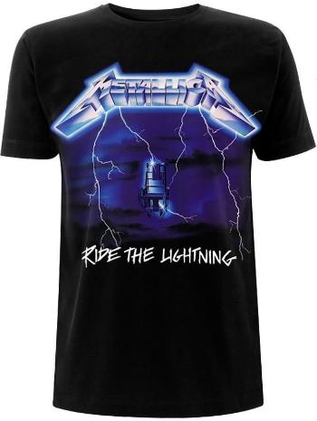 Metallica Tričko Ride The Lightning Tracks Black XL