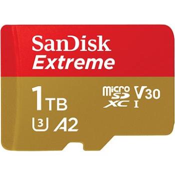 SanDisk microSDXC 1TB Extreme + Rescue PRO Deluxe + SD adaptér (SDSQXAV-1T00-GN6MA)