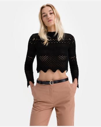 Guess Annie Crop top Čierna