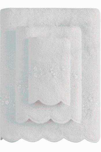 Soft Cotton Malý uterák SILVIA 30x50cm Smotanová