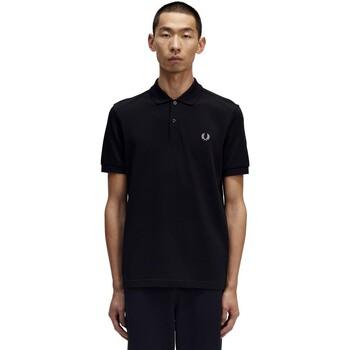 Fred Perry  Polokošele s krátkym rukávom POLO NEGRO HOMBRE   M6000  Čierna