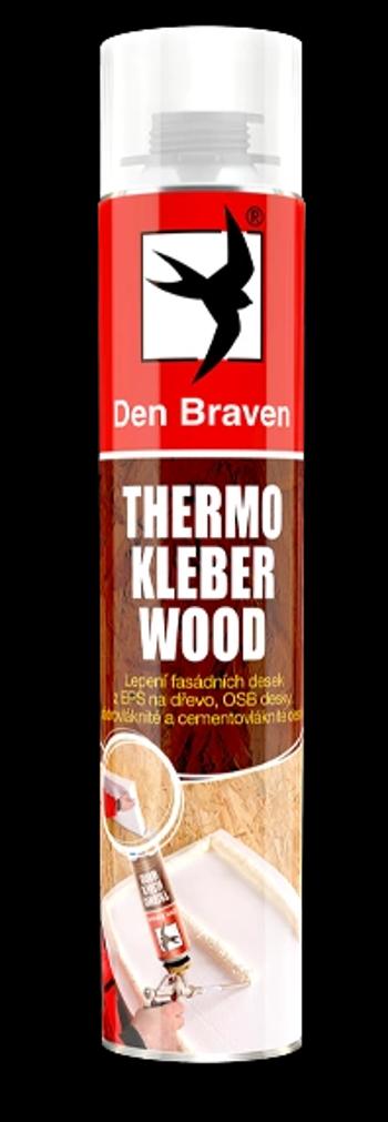 THERMO KLEBER WOOD - Polyuretánové lepidlo na drevostavby žltá 750 ml