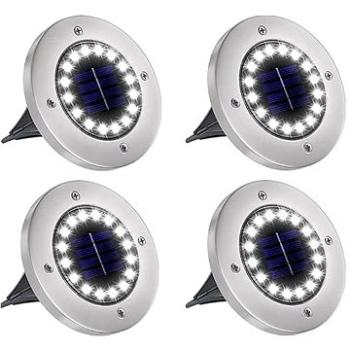 LEDsolar 16Z, vonkajšie svetlo na zapichnutie do zeme, 4 ks, 16 LED, bezdrôtové, iPRO, 1 W, studená (8595654703572)