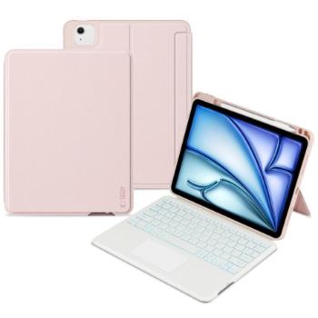 Tech-Protect SC Mag Pen puzdro s klávesnicou na iPad Air 10.9'' 4-5gen 2020-2022 / 11'' 6gen 2024, ružové