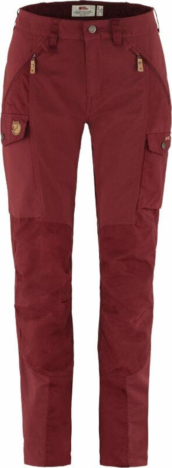 Fjällräven Outdoorové nohavice Nikka Trousers Curved W Bordeaux Red 36