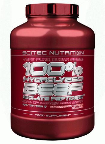 100% Hydrolyzed BEEF - Scitec Nutrition 1800 g Almond Chocolate