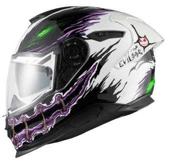 Nexx Y.100R Night Rider White L Prilba