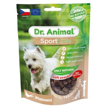 DR. ANIMAL Sportline pochúťka bažant pre psov 100 g