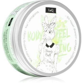 LaQ Bunny Kiwi & Grapes osviežujúci cukrový peeling 200 ml