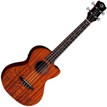 Luna Tattoo Tenorové ukulele Mahogany