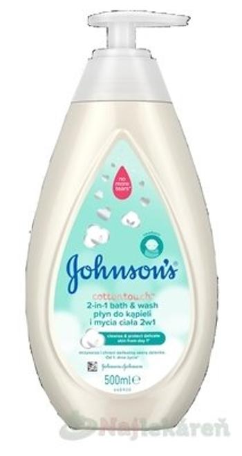 Johnson's Cottontouch kúpeľ a umývací gél 2v1 500ml