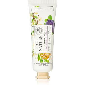 Bielenda ECO NATURE Vanilla milk + Fig + Orange blossom regeneračný krém na ruky 50 ml