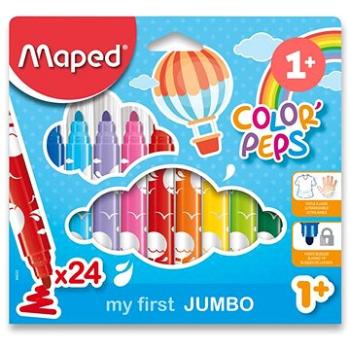 Maped Color Peps Jumbo, 24 farieb (3154148462224)