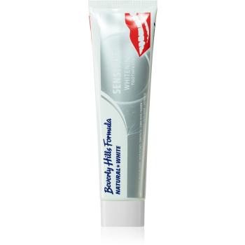 Beverly Hills Formula Natural White Sensitive zubná pasta pre citlivé zuby 100 ml