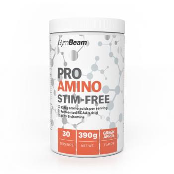 ProAMINO stim-free - GymBeam, príchuť zelené jablko, 390g