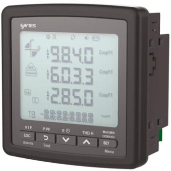 ENTES MPR-47S-96 digitálny panelový merač ENTES MPR-47S-96 Multimeter vstavaný prístroj RS485 16 MB pamäte